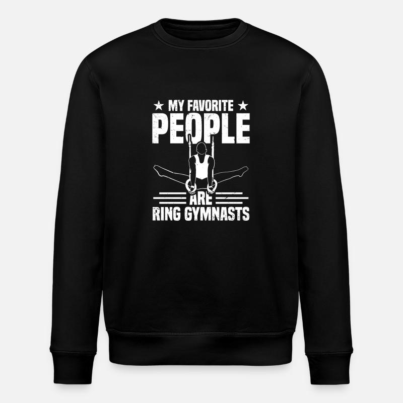 Gymnastique Anneau 8 - Sweat bio ROLLER Stanley/Stella Unisexe - noir