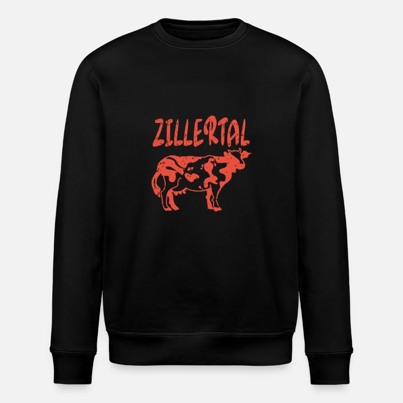 Zillertal - Sweat bio ROLLER Stanley/Stella Unisexe - noir