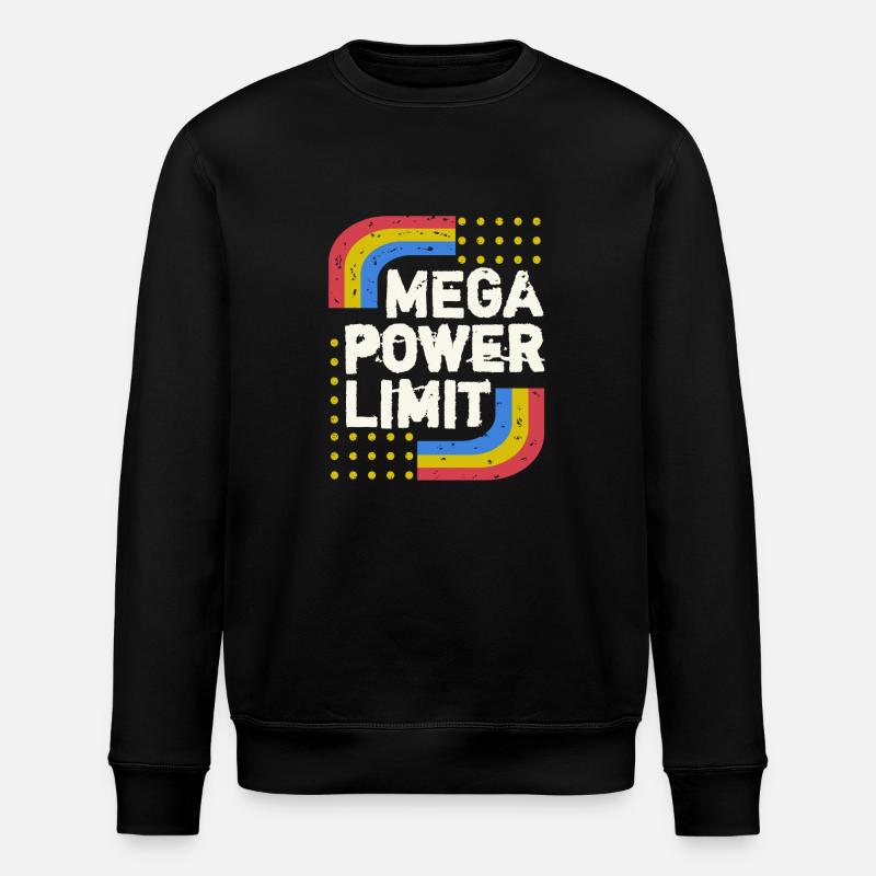 Méga limite de puissance - Sweat bio ROLLER Stanley/Stella Unisexe - noir