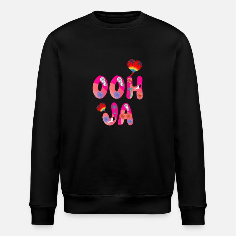 Ooh ouais - Sweat bio ROLLER Stanley/Stella Unisexe - noir