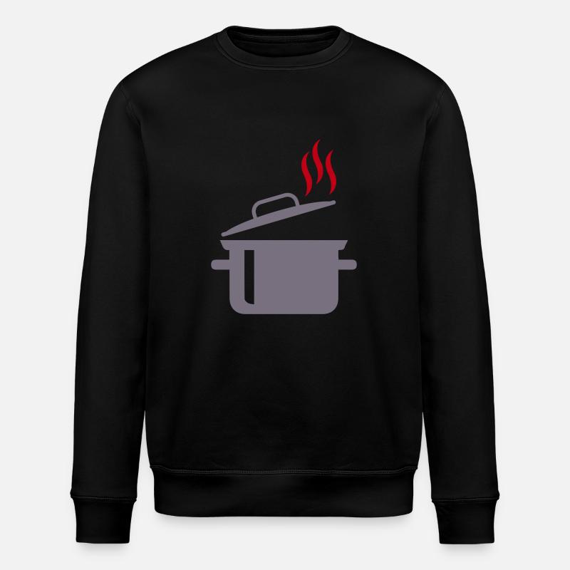 casserole - Sweat bio ROLLER Stanley/Stella Unisexe - noir