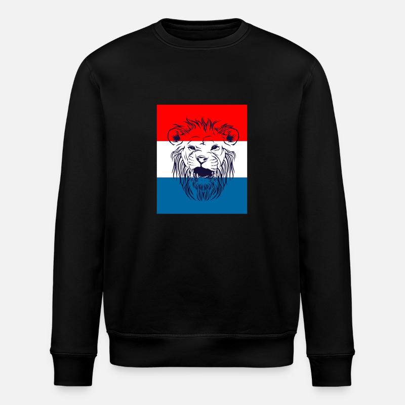 Niederlande - Stanley/Stella Unisex Bio-Sweatshirt ROLLER - Schwarz