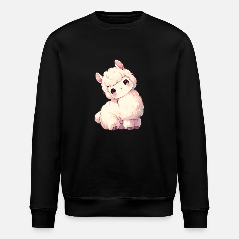 Alpaca Alpacas Alpaca - Stanley/Stella ROLLER Unisex Organic Sweatshirt - black
