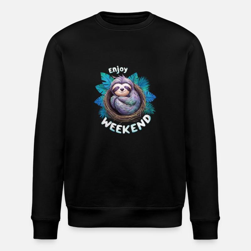 PROFITEZ DU WEEK-END - Sweat bio ROLLER Stanley/Stella Unisexe - noir