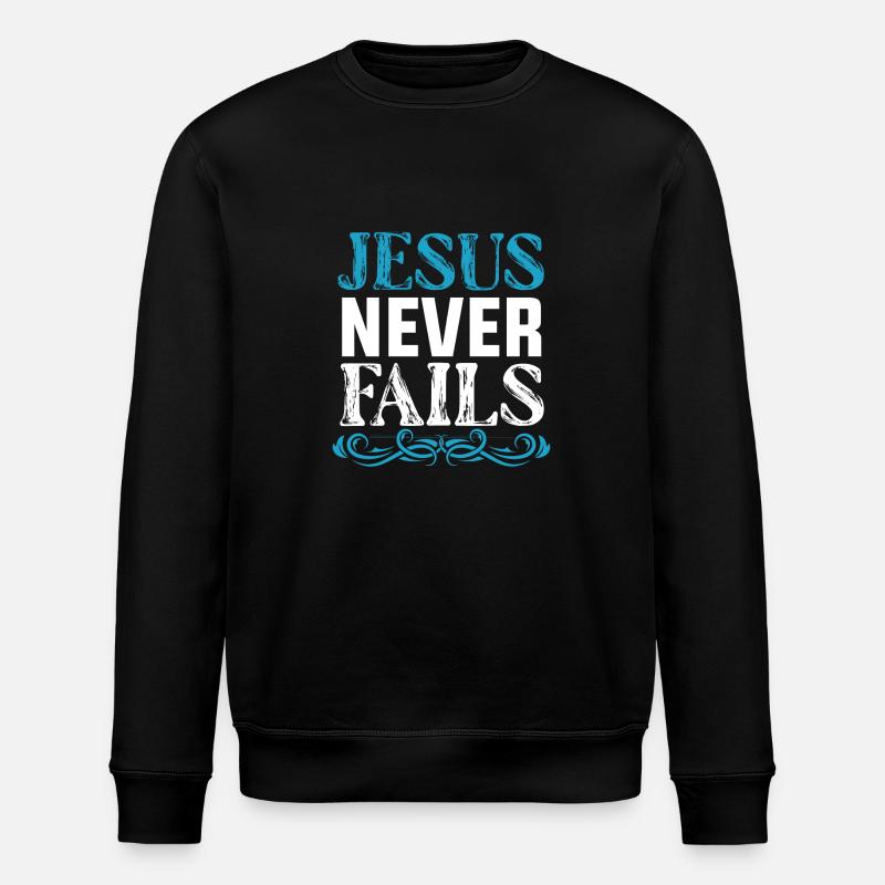 Jésus Dieu - Sweat bio ROLLER Stanley/Stella Unisexe - noir