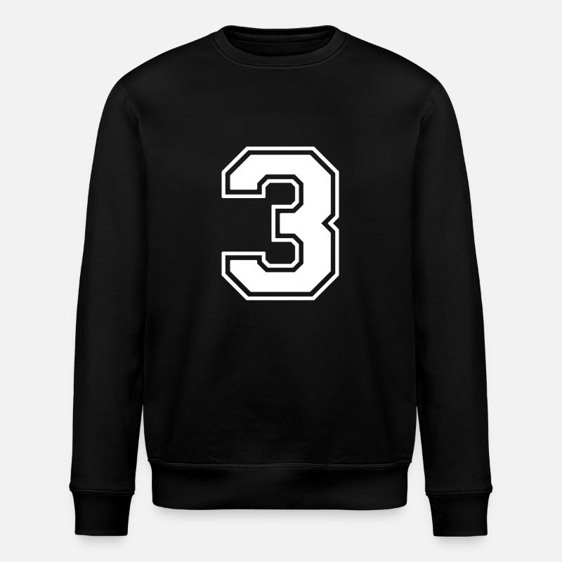Numéro 3 - Sweat bio ROLLER Stanley/Stella Unisexe - noir