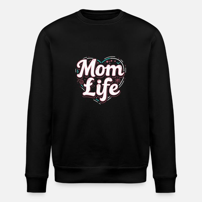 MAMA-LEBEN - Stanley/Stella Unisex Bio-Sweatshirt ROLLER - Schwarz