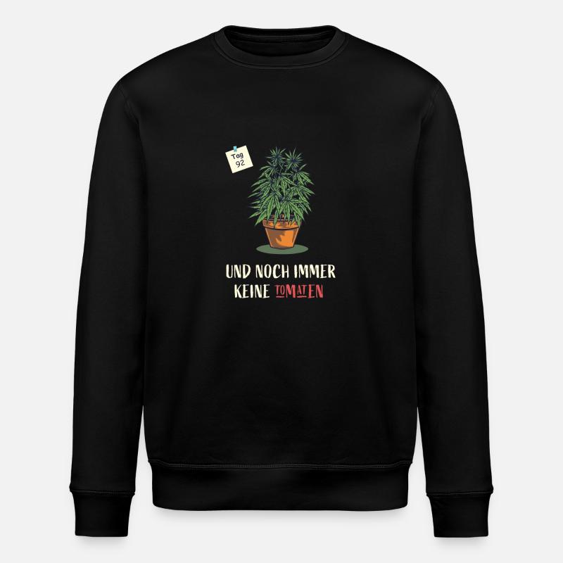 Cannabis - Stanley/Stella Unisex Bio-Sweatshirt ROLLER - Schwarz