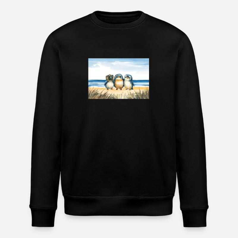 Bezaubernde Pinguine Adorables Pinguins - Sweat bio ROLLER Stanley/Stella Unisexe - noir