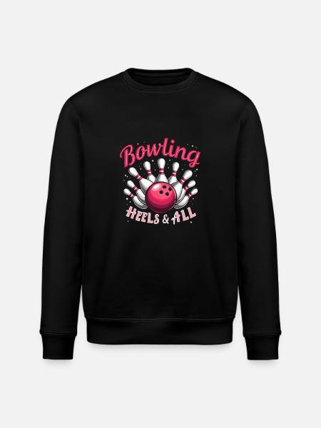BOWLING - Sweat bio ROLLER Stanley/Stella Unisexe - noir