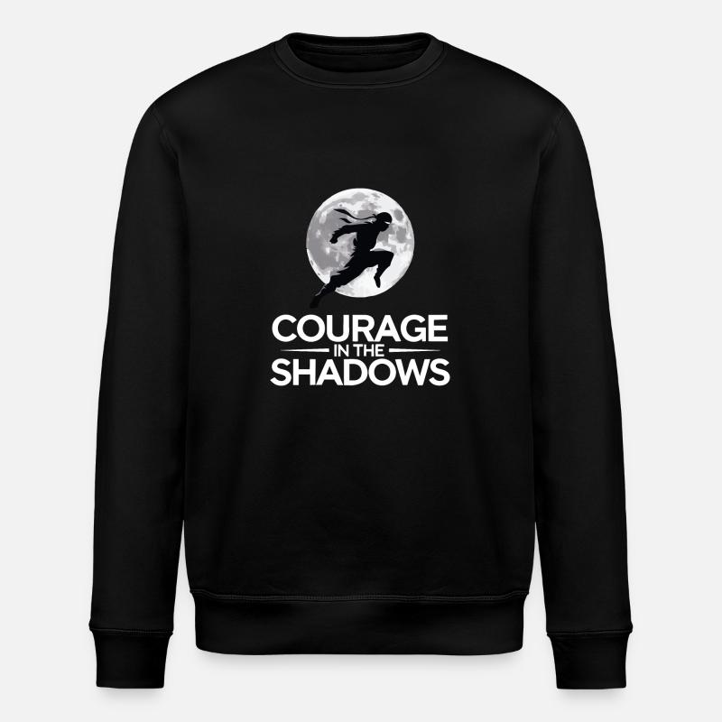 LE COURAGE DANS L’OMBRE - Sweat bio ROLLER Stanley/Stella Unisexe - noir
