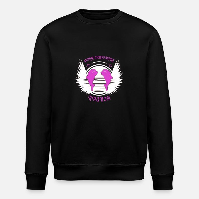 Dauphin Rose Thaïlande Asie - Sweat bio ROLLER Stanley/Stella Unisexe - noir