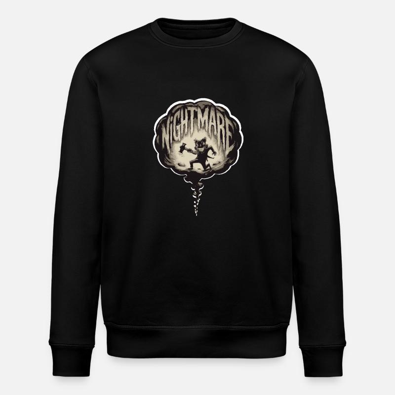JUMENT DE NUIT - Sweat bio ROLLER Stanley/Stella Unisexe - noir
