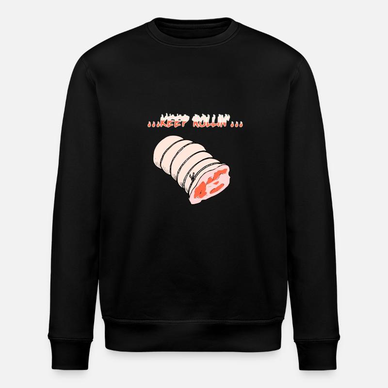 Rôti roulé - Sweat bio ROLLER Stanley/Stella Unisexe - noir