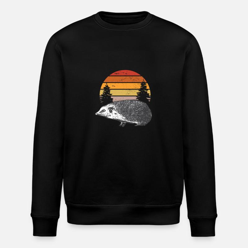 6199 hérissonTshirt PR t-shirt - Sweat bio ROLLER Stanley/Stella Unisexe - noir