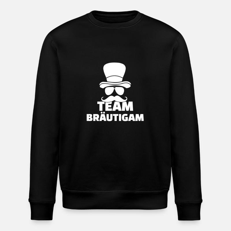 Bräutigam Junggesellenabschied feier - Stanley/Stella Unisex Bio-Sweatshirt ROLLER - Schwarz