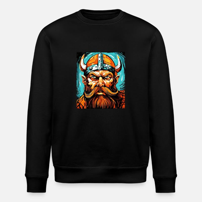 Guerrier viking Valhalla Odin - Sweat bio ROLLER Stanley/Stella Unisexe - noir