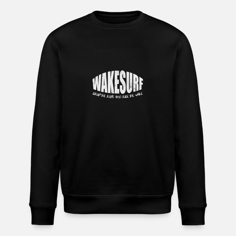 Wakeboard - Stanley/Stella Unisex Bio-Sweatshirt ROLLER - Schwarz