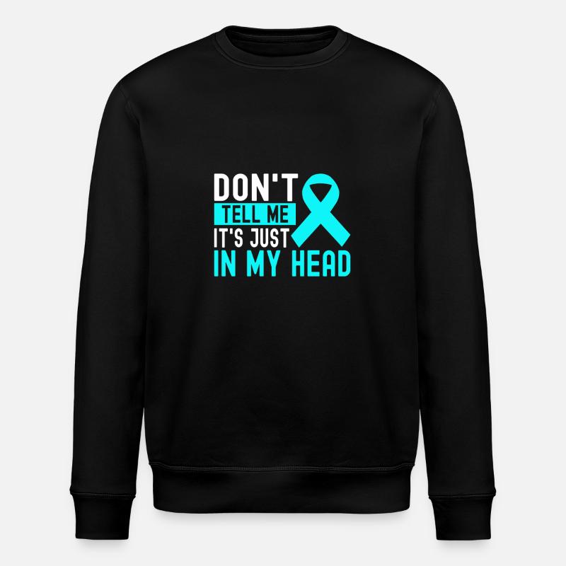 Angststörung Anxiety disorder - Stanley/Stella Unisex Bio-Sweatshirt ROLLER - Schwarz