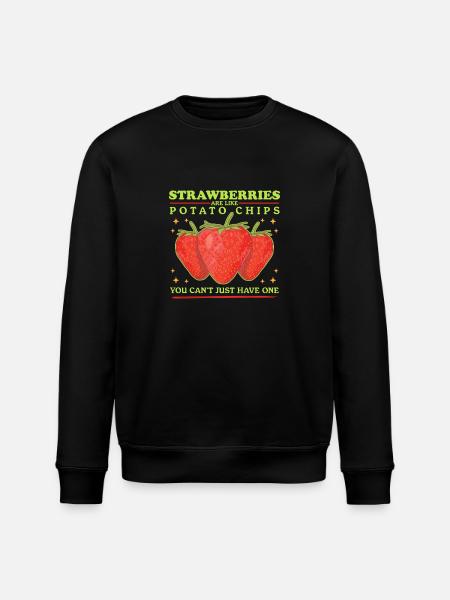 Cadeaux fraise fraise - Sweat bio ROLLER Stanley/Stella Unisexe - noir