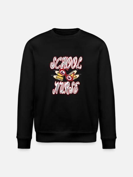 Schule Krankenhaus Schwester - Stanley/Stella Unisex Bio-Sweatshirt ROLLER - Schwarz