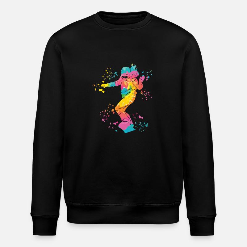 Snowboarder Snowboarding Snowboard - Sweat bio ROLLER Stanley/Stella Unisexe - noir