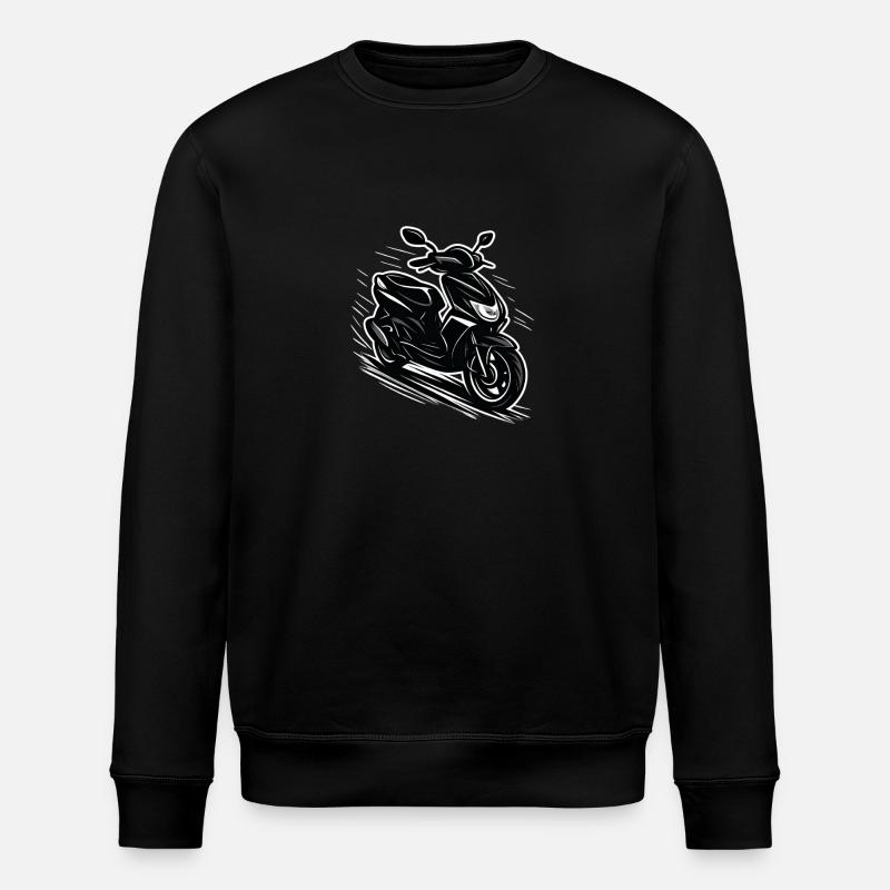 Scooter Scooter 50cc - Stanley/Stella ROLLER Unisex Organic Sweatshirt - black