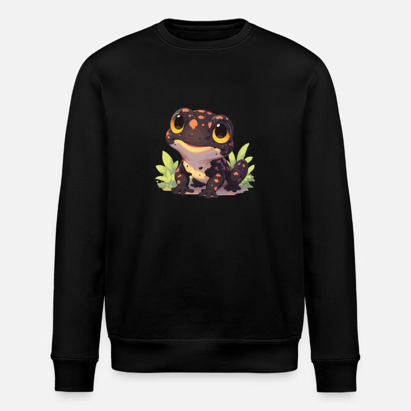 Salamanders Salamander - Stanley/Stella ROLLER Unisex Organic Sweatshirt - black
