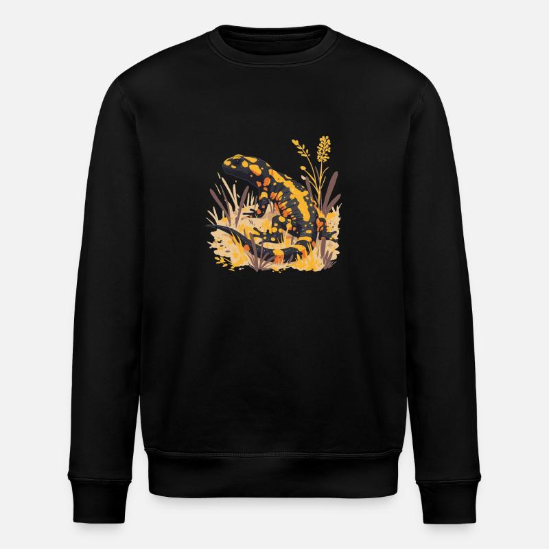 Salamanders Salamander - Stanley/Stella ROLLER Unisex Organic Sweatshirt - black