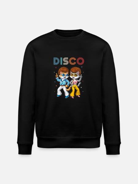Chats disco - Sweat bio ROLLER Stanley/Stella Unisexe - noir