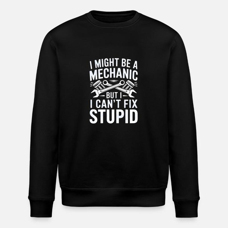 Artisan mécanicien Design - Sweat bio ROLLER Stanley/Stella Unisexe - noir