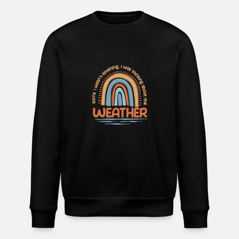 Météorologue Prévisionniste météo - Sweat bio ROLLER Stanley/Stella Unisexe - noir