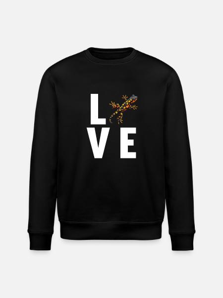 Salamanders Salamander - Stanley/Stella ROLLER Unisex Organic Sweatshirt - black