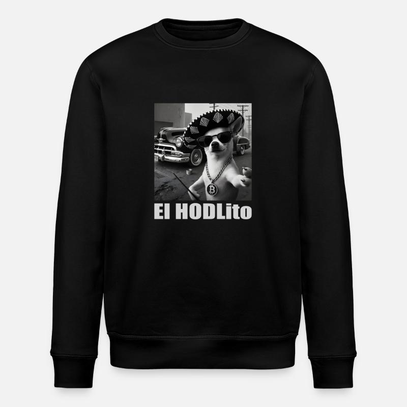 Bitcoin - Stanley/Stella Unisex Bio-Sweatshirt ROLLER - Schwarz