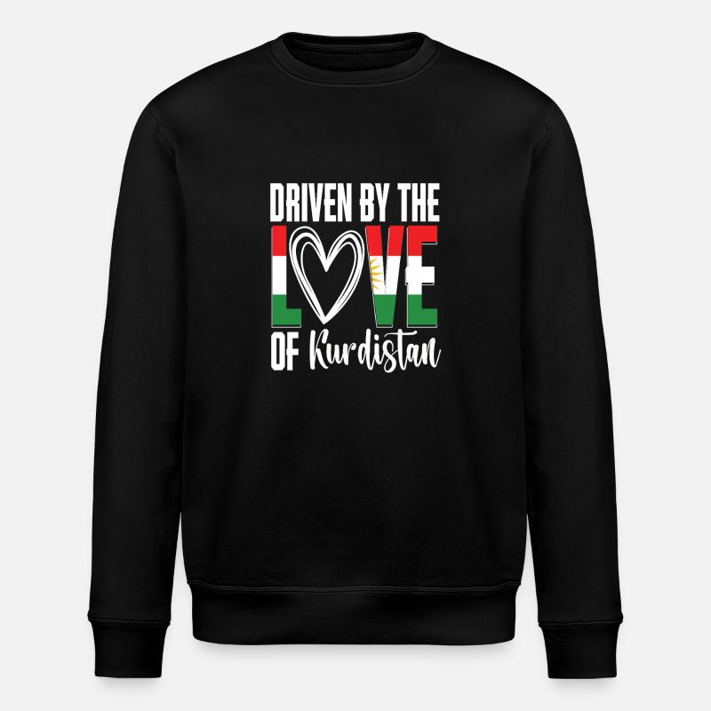 Kurdistan Kurd Kurds - Stanley/Stella ROLLER Unisex Organic Sweatshirt - black