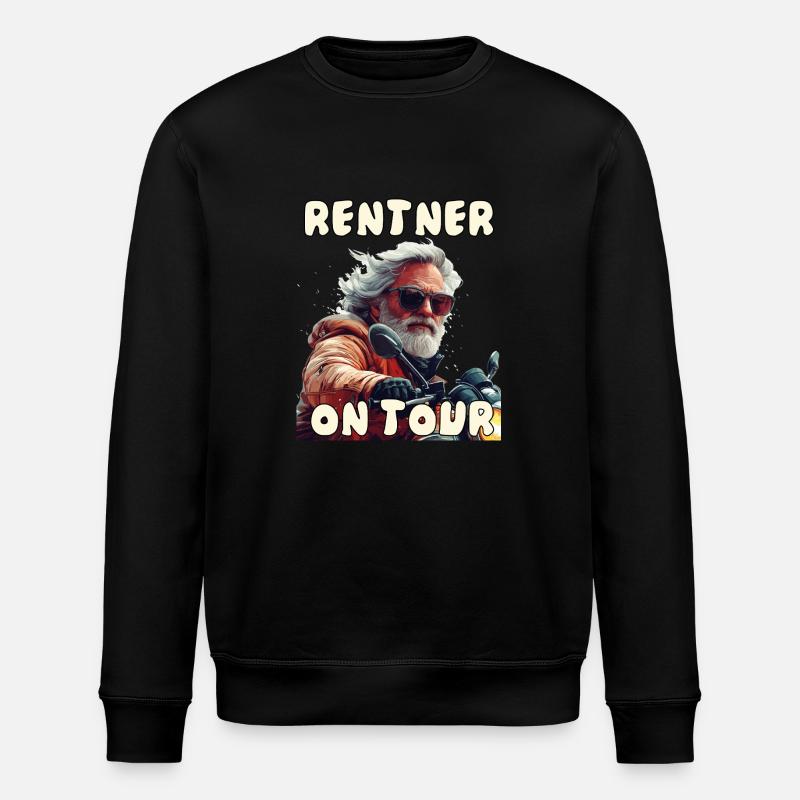 Retraités en tournée - Sweat bio ROLLER Stanley/Stella Unisexe - noir