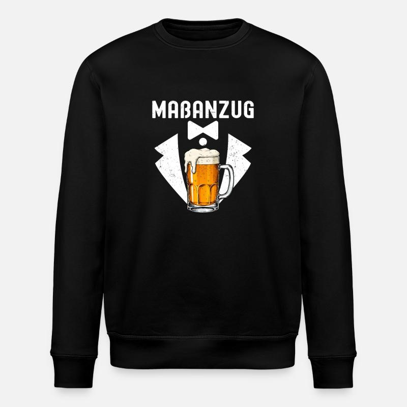 Maßanzug - Stanley/Stella Unisex Bio-Sweatshirt ROLLER - Schwarz