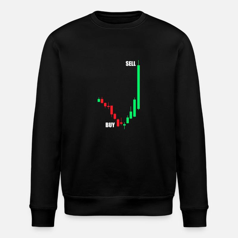 Acheter Vendre Bourse Trader Boursier - Sweat bio ROLLER Stanley/Stella Unisexe - noir
