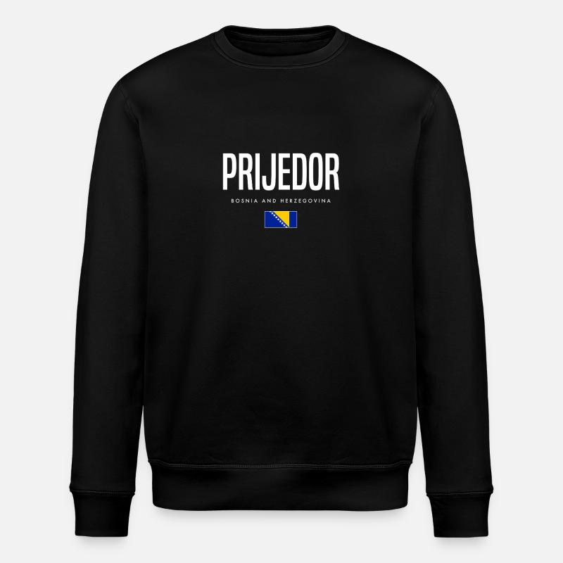 Prijedor, Bosnie-Herzégovine - Sweat bio ROLLER Stanley/Stella Unisexe - noir