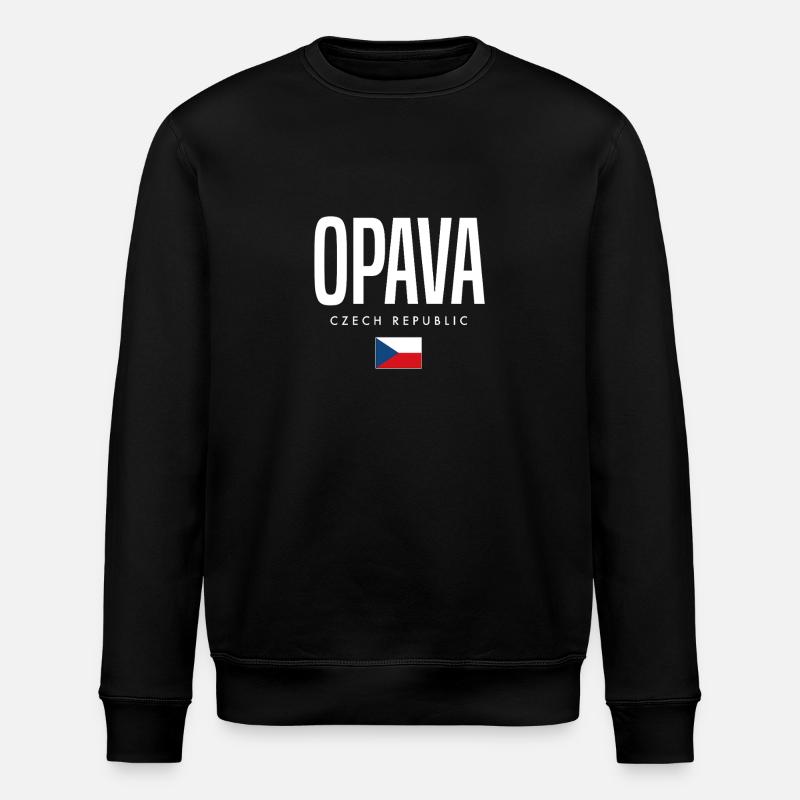 Opava, République tchèque - Sweat bio ROLLER Stanley/Stella Unisexe - noir
