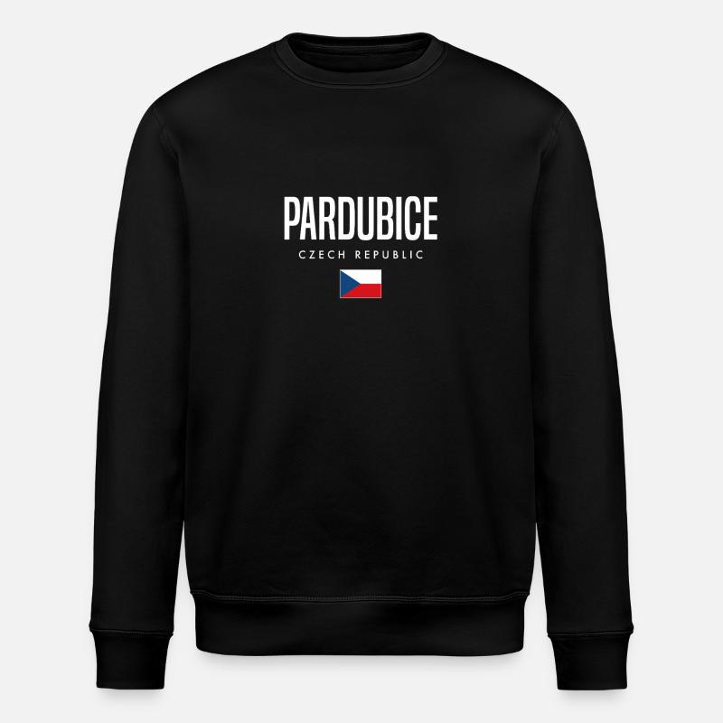 Pardubice Tschechien - Stanley/Stella Unisex Bio-Sweatshirt ROLLER - Schwarz