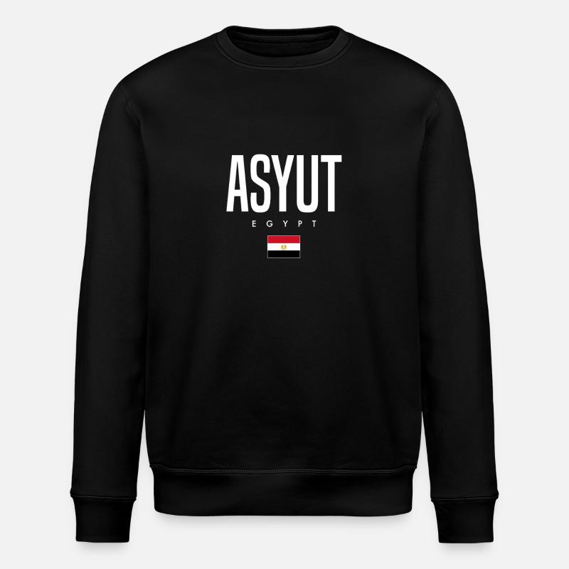 Asyut Egypt - Stanley/Stella ROLLER Unisex Organic Sweatshirt - black