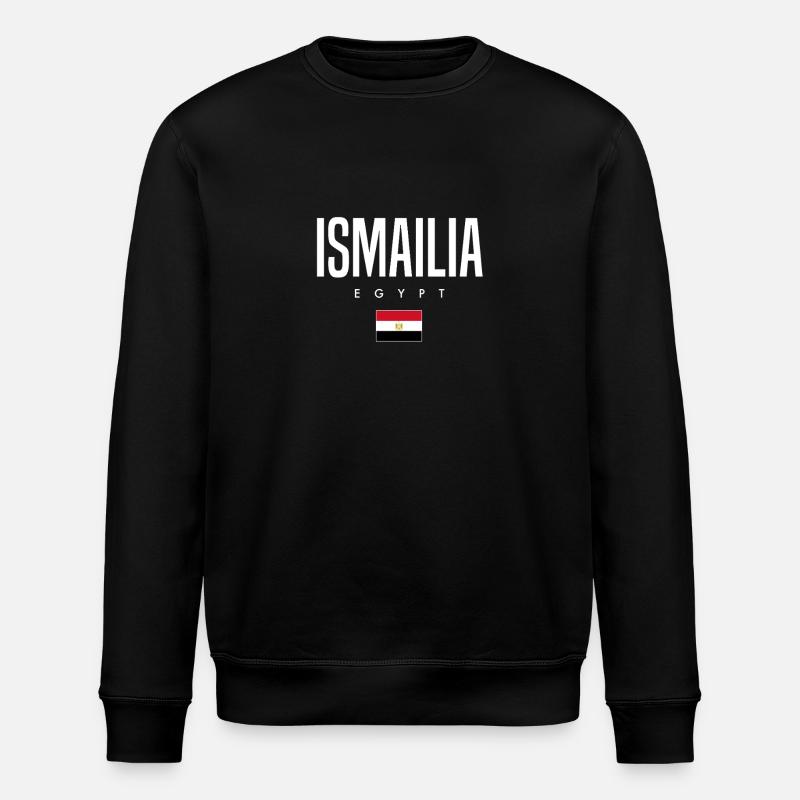 Ismailia Ägypten - Stanley/Stella Unisex Bio-Sweatshirt ROLLER - Schwarz