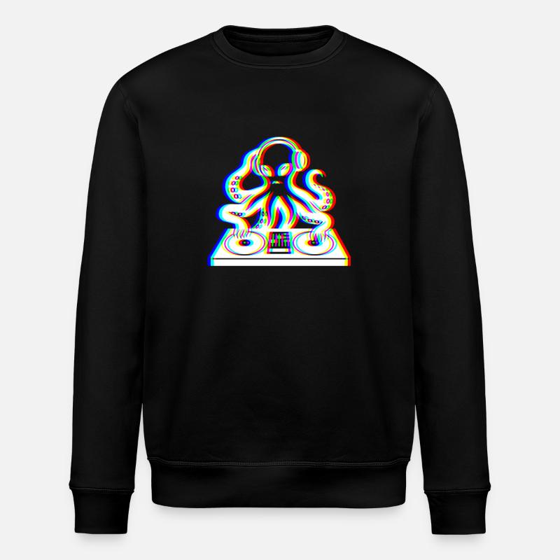 Kraken Glitch – Ta Bande Son! - Sweat bio ROLLER Stanley/Stella Unisexe - noir