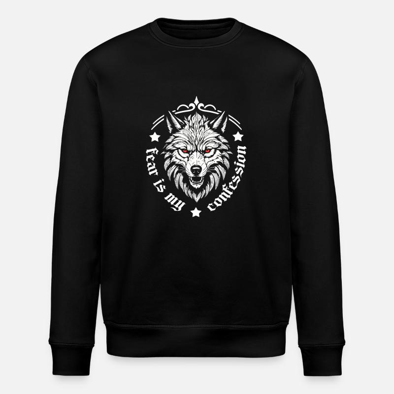 Fear - Stanley/Stella Unisex Bio-Sweatshirt ROLLER - Schwarz