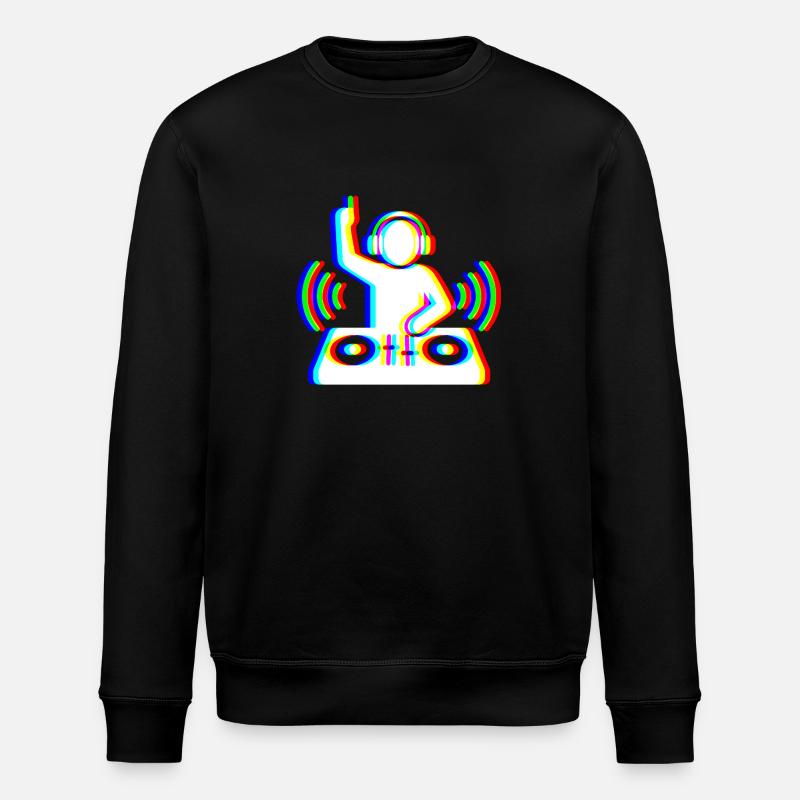 Glitch DJ – Beat Creator - Stanley/Stella Unisex Bio-Sweatshirt ROLLER - Schwarz