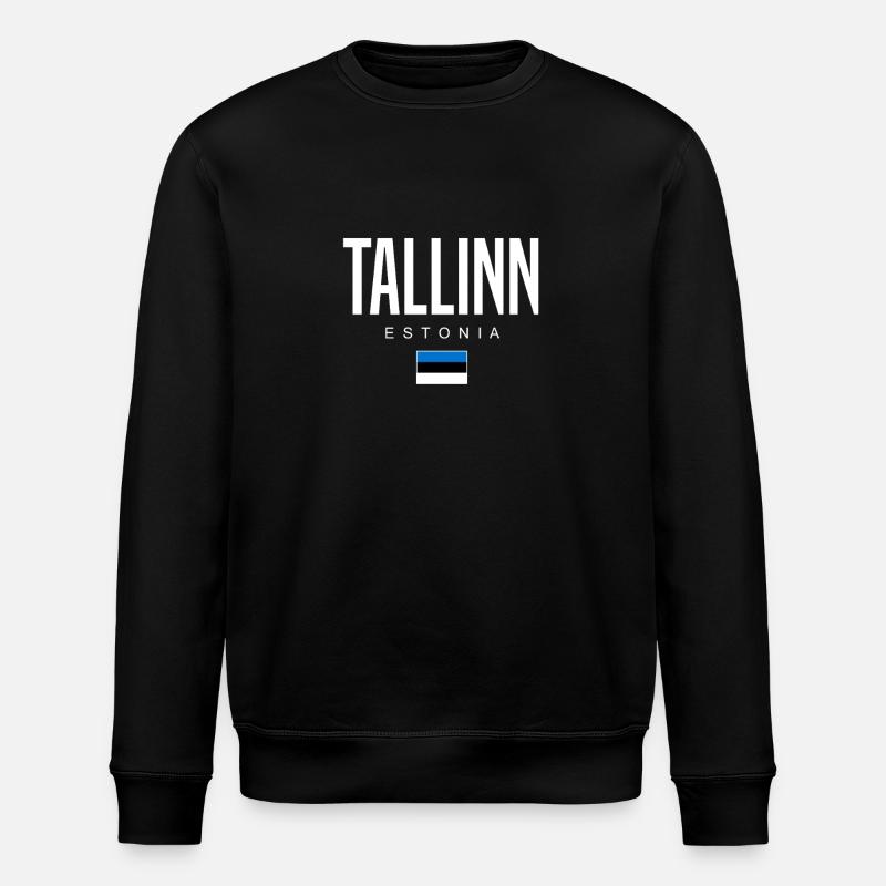 Tallinn, Estonie - Sweat bio ROLLER Stanley/Stella Unisexe - noir