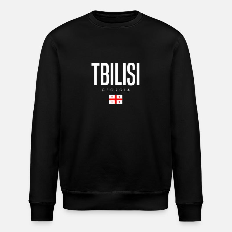 Tbilisi Georgia - Stanley/Stella ROLLER Unisex Organic Sweatshirt - black