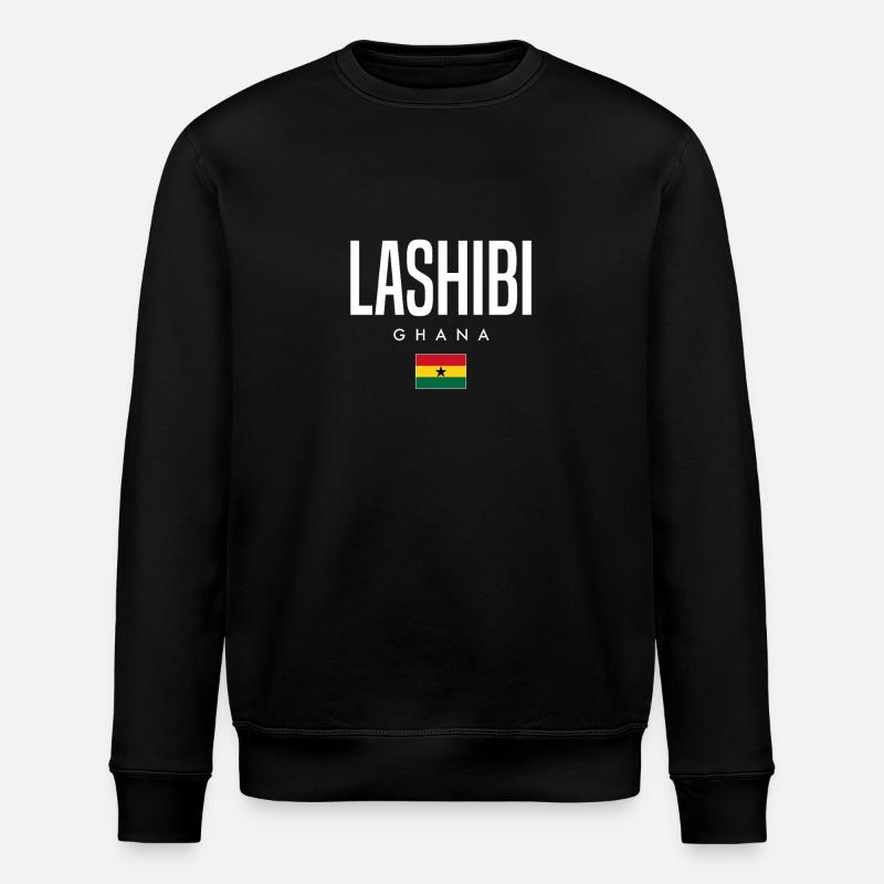 Lashibi, Ghana - Stanley/Stella ROLLER Unisex Organic Sweatshirt - black