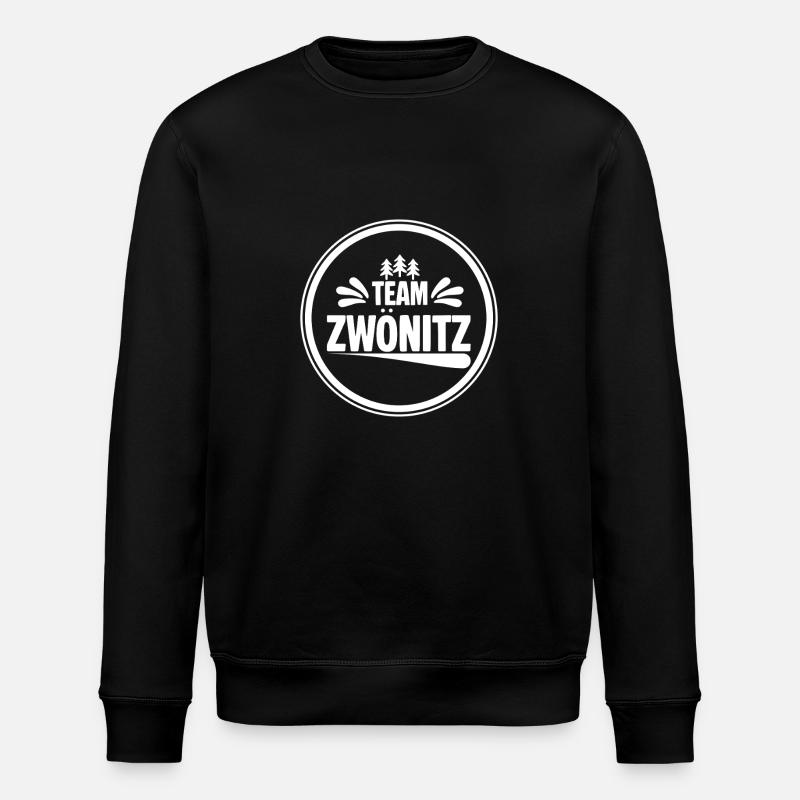 Team Zwoenitz - Stanley/Stella Unisex Bio-Sweatshirt ROLLER - Schwarz